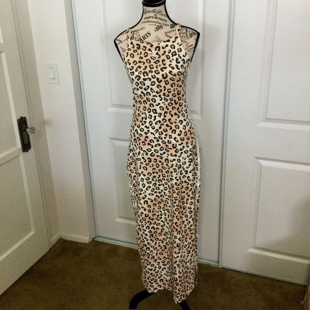 Adidas 3Stripe Maxi Dress NWT